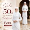 ชุดนิกะฮฺ มินิกุรง Dafeena สีขาว Riski Boutique
