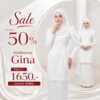 ชุดนิกะฮฺ มินิกุรง Gina Riski Boutique